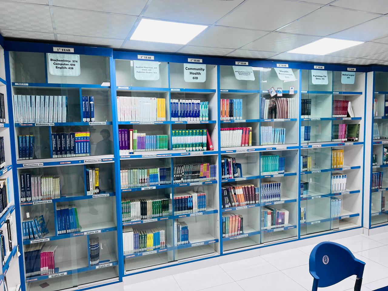 Library study area